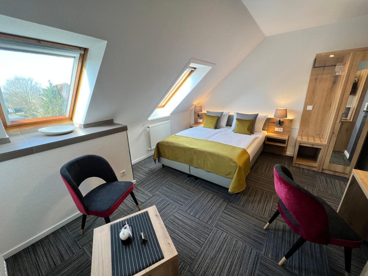 Hotel Garni Am Obsthof Gbr ชตาเดอ ภายนอก รูปภาพ